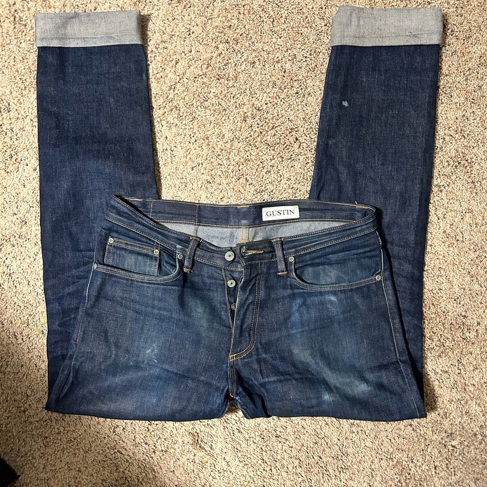 Gustin Raw Denim Jeans - Size 33